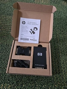 HP NL571AA USB 2.0 External Graphics Adapter Model AN2464 584670-001 - Picture 1 of 1