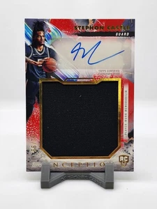2024-25 Topps Inception Stephon Castle #RJR-SC RPA Red Jumbo Patch Auto RC /75 - Bild 1 von 3