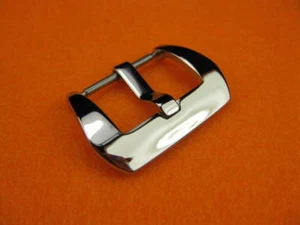 22mm PRE-V Round Spring Bar Polish Swiss 316L Stainless Buckle made for PANERAI - Picture 1 of 1