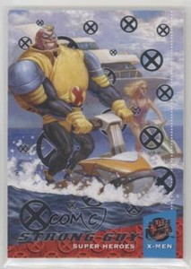 2018 Fleer Ultra Marvel X-Men Heroes Silver Strong Guy #54 l5j