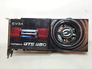 EVGA NVIDIA GeForce GTS 250 (512P31153TR) 512 MB DDR3 SDRAM PCI Express x16... - Picture 1 of 9