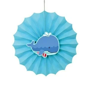 Sea Pals Paper Fan Decoration - Picture 1 of 1