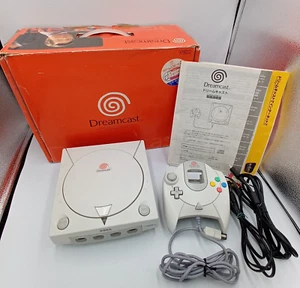 Consola Sega Dreamcast Blanca Con Mando En Caja Japonesa NTSCJ Funciona - Imagen 1 de 24