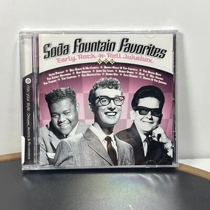 Soda Fountain Favorites Early Rock N Roll Jukebox CD Buddy Holly and More - Picture 1 of 7