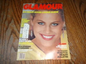 Glamour Magazine July 1981 Carole Kurzin Cover Summer Fashion Issue - Picture 1 of 1