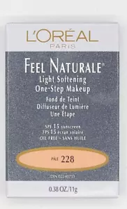 NEW L'OREAL FEEL NATURALE LIGHT SOFTENING ONE STEP MAKEUP- 228 PALE - Picture 1 of 1