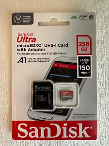 SanDisk Micro SD Ultra Card 256GB Class 10 Memory TF - Other 32 GB 64GB 128GB - Picture 1 of 3