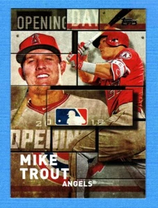 Inserto Topps Opening Day 2018 #OD8 Mike Trout Angels - Imagen 1 de 1