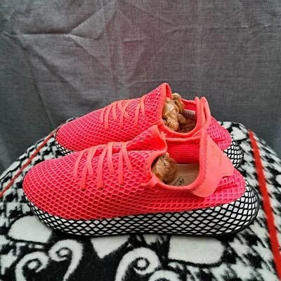 Adidas Deerupt Runner Turbo Mens Size 13 Running Shoes Sneaker - Image 1 of 4