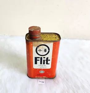 Vintage Esso Flit Fliegen Crawling Insekten Werbe Dose Kann Sammlerstück TN596 - Bild 1 von 8