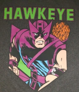 HAWKEYE The Avengers Marvel Comics T-Shirt MEDIUM NEW w/ TAG Med M Vintage Style - Picture 1 of 6