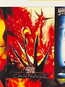 1996 Marvel Masterpieces Refrigerator MAGNET 2" x 3" #81 CARNAGE - Picture 1 of 1