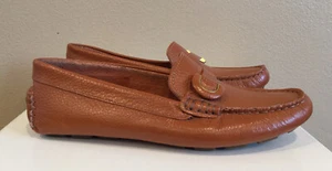 Mujer Rockport Trutech Zapatos Mocasines Sin Cordones Cuero Naranja Talla 6 - Imagen 1 de 10