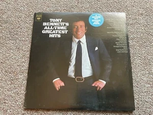 Tony Bennett's All Time Greatest Hits, VINYL 2 LP Gatefold 1972 Rare Promo! NM! - Imagen 1 de 12