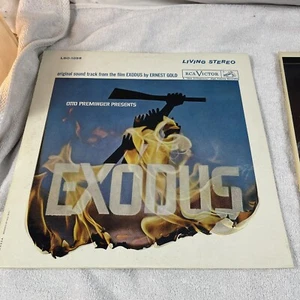 Exodus Otto Preminger Film Soundtrack Vinyl LP Record Album 1960 Excellent - Picture 1 of 2