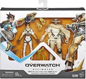 Overwatch Tracer & McCree 6" video Game toy figures set Hasbro Blizzard - Picture 1 of 2