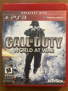 Call of Duty: World at War (PlayStation 3, 2010, Greatest Hits) Complete In Box - Picture 1 of 5