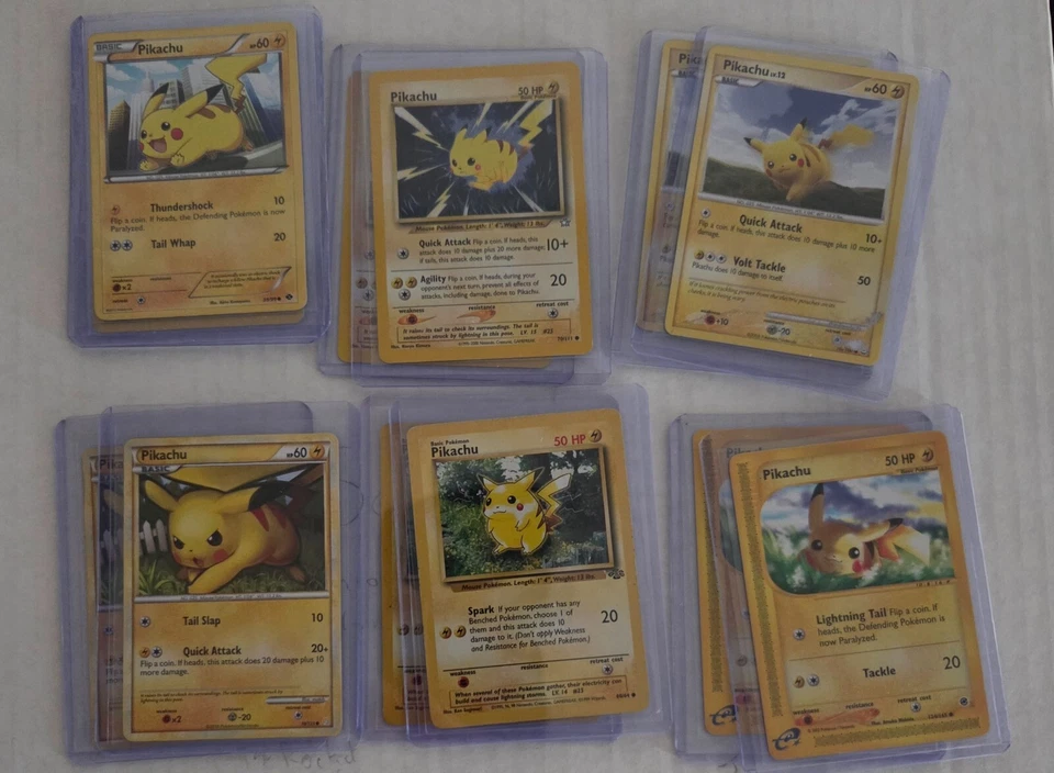 POKEMON Vintage 12 Pikachu cards! - Image 1 of 1