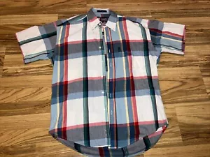 Polo Chaps Ralph Lauren uomo M righe verticali vintage anni 90 a righe - Foto 1 di 3