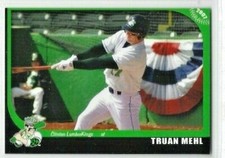 2007 Clinton LumberKings (Class A-Texas Rangers) Truan Mehl