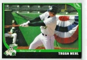 2007 Clinton LumberKings (Class A-Texas Rangers) Truan Mehl