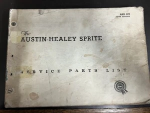 Austin Healey Sprite Service Parts Catalog 5th Edition #AKD829 - Picture 1 of 3