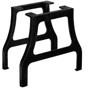 Coffee Table Legs 2 pcs A-Frame Cast Iron vidaXL - Picture 1 of 10