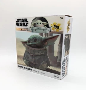 Star Wars The Mandalorian Grogu Lenticular  3D Motiv Puzzle 100 Teile - Bild 1 von 2