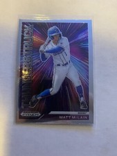 Matt Mclain 2021 Prizm Draft Picks Thunderstruck Prospect Card #T-MM