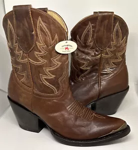 Idyllwind Miranda Lambert Wheels Western Brown Booties Pointed Toe Anke Boots 9 - Picture 1 of 11