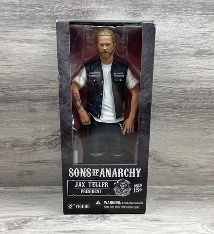 Jax Teller President Sons of Anarchy 12” Action Figure Doll Mezco New In Box Cover