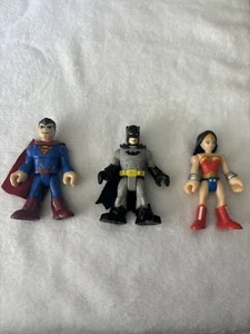 Imaginext DC Super Friends Lot- Batman Superman Wonder Woman - Picture 1 of 5