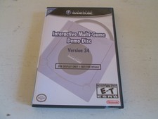 Nintendo Gamecube Interactive Demo Disc Version 34 -- Complete in Box.