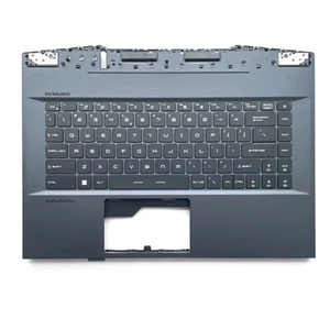 New Palmrest Full Colorful Backlit Keyboard For MSI GP66 GE66 MS-1541 1543 Blue - Afbeelding 1 van 6