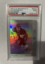 1991 Upper Deck McDonald's Holo Wayne Gretzky #McH1 PSA9  Mint  Hologram
