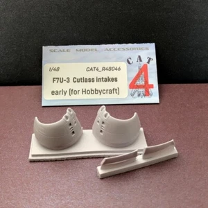 CAT4 R48046 - 1/48 F7U-3 Cutlass intakes early (for Hobbycraft) scale model set - Picture 1 of 12