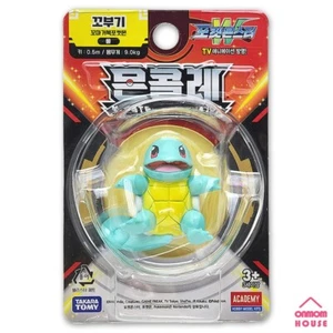 Pokemon SQUIRTLE Moncolle Mini Figure Academy Takara tomy Korean Toys - Picture 1 of 2