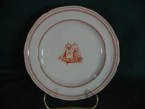 Spode Red Trade Winds W128 6" Diameter Bread and Butter Plate(s) - Picture 1 of 3