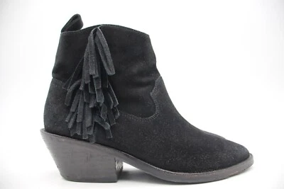 & Other Stories Botín Para Mujer 8 M Negro Gamuza Botín Vestido Informal Foto 1 de 4