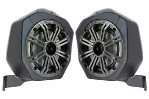 SSV Works 2021-2024 4 Door Ford Bronco 6.5" Rear Speaker Pod Upgrade W/ Speakers - Foto 1 di 6