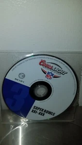 SUPER BOWLS XXI - XXX - DVD - FROM COORS LIGHT - NO CASE - Bild 1 von 1