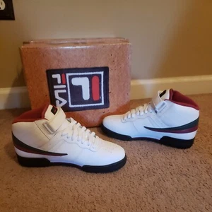 Fila Mens F 13V Leather Synthetic Casual Shoes Sz 7.5 - Picture 1 of 7