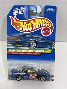 1999 T-Bird Stocker #2/12 Hot Wheels Treasure Hunt Series 1/64 Scale DieCast - Picture 1 of 4