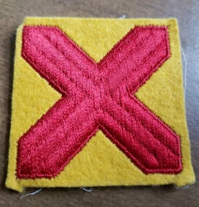 PATCH ORIGINALE ESERCITO AMERICANO SECONDA GUERRA MONDIALE 63A DIVISIONE CAVALLERIA LANA/FELTRO - Foto 1 di 4