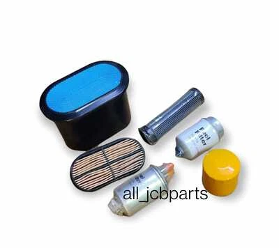 JCB FILTER SERVICE KIT 444/448 ENGINE 32/925682 32/913500 581/18063 320/07155 - Image 1 of 4