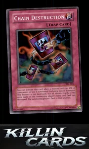 Chain Destruction TP4-004 Super Rare Tournament Pack 4 YuGiOh Card NM - Picture 1 of 2