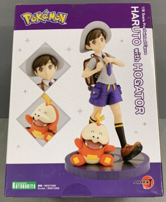 Japan Authentic Pokemon ARTFX J Florian with Fuecoco Figure - Image 1 of 4