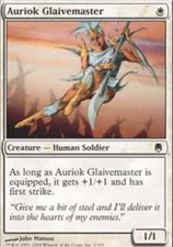 Auriok Glaivemaster Darksteel 2x - Lightly Played, English MTG Magic