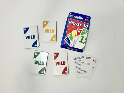 Phase 10 Rummy Type Card Game Fundex Family Fun Complete Game - Image 1 of 4
