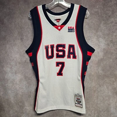 NWT Mitchell &Ness 2004 USA Olympics Sheryl Swoopes 7 White Jersey Adult M $135 - Image 1 of 4